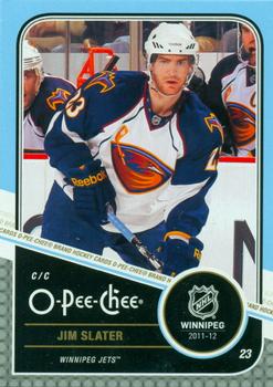 2011-12 O-Pee-Chee #125 Jim Slater Front