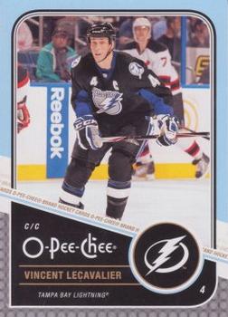 2011-12 O-Pee-Chee #136 Vincent Lecavalier Front