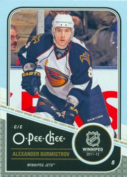 2011-12 O-Pee-Chee #252 Alexander Burmistrov Front