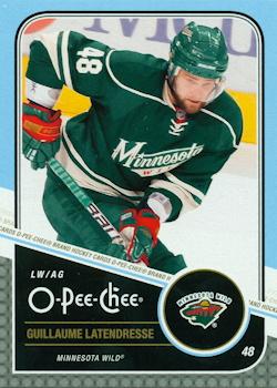 2011-12 O-Pee-Chee #28 Guillaume Latendresse Front