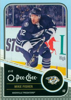 2011-12 O-Pee-Chee #308 Mike Fisher Front