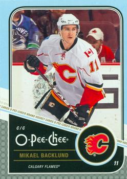 2011-12 O-Pee-Chee #332 Mikael Backlund Front