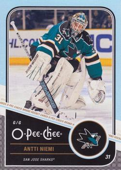 2011-12 O-Pee-Chee #37 Antti Niemi Front