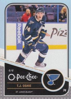 2011-12 O-Pee-Chee #382 T.J. Oshie Front