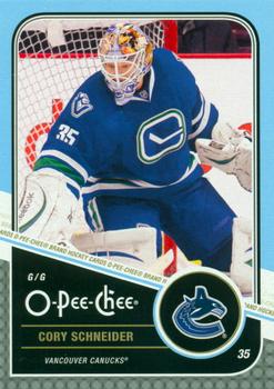 2011-12 O-Pee-Chee #404 Cory Schneider Front