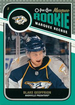 2011-12 O-Pee-Chee #578 Blake Geoffrion Front
