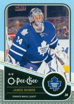 2011-12 O-Pee-Chee #93 James Reimer Front