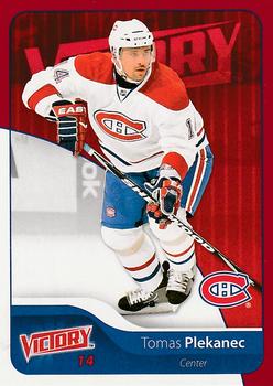 2011-12 Upper Deck Victory - Red #99 Tomas Plekanec Front