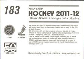 2011-12 Panini Stickers #183 Nik Antropov Back