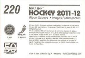 2011-12 Panini Stickers #220 David Jones Back