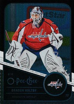 2011-12 O-Pee-Chee - Black Rainbow #161 Braden Holtby Front