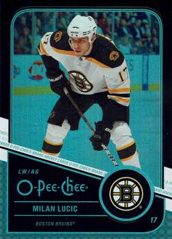 2011-12 O-Pee-Chee - Black Rainbow #473 Milan Lucic Front