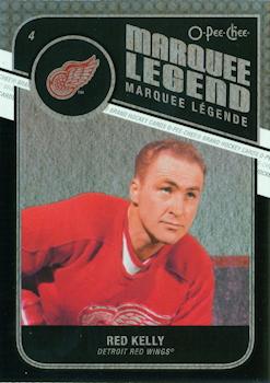 2011-12 O-Pee-Chee - Black Rainbow #536 Red Kelly Front