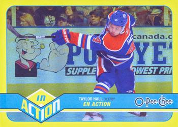 2011-12 O-Pee-Chee - In Action #A12 Taylor Hall Front
