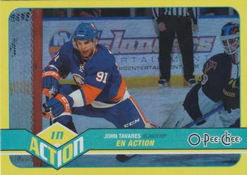 2011-12 O-Pee-Chee - In Action #A17 John Tavares Front