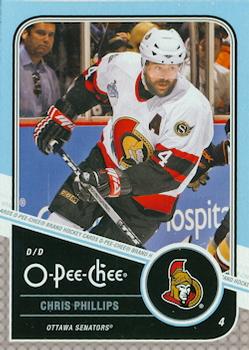 2011-12 O-Pee-Chee - Playoff Beard #11 Chris Phillips Front