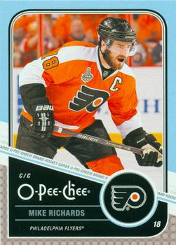 2011-12 O-Pee-Chee - Playoff Beard #19 Mike Richards Front