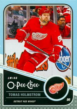 2011-12 O-Pee-Chee - Playoff Beard #36 Tomas Holmstrom Front