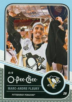 2011-12 O-Pee-Chee - Playoff Beard #49 Marc-Andre Fleury Front
