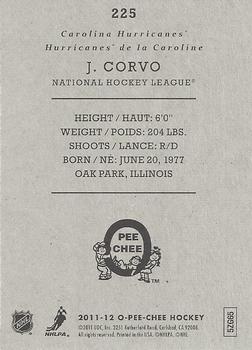 2011-12 O-Pee-Chee - Retro #225 Joe Corvo Back