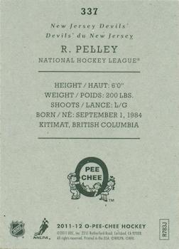 2011-12 O-Pee-Chee - Retro #337 Rod Pelley Back