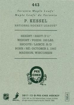 2011-12 O-Pee-Chee - Retro #443 Phil Kessel Back