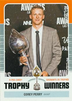 2011-12 O-Pee-Chee - Trophy Winners #TW-1 Corey Perry Front