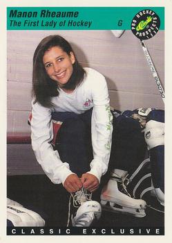 1993 Classic Pro Prospects #3 Manon Rheaume Front