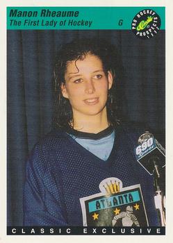 1993 Classic Pro Prospects #4 Manon Rheaume Front