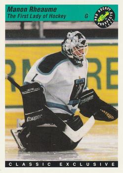 1993 Classic Pro Prospects #5 Manon Rheaume Front