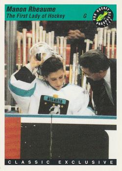 1993 Classic Pro Prospects #6 Manon Rheaume Front
