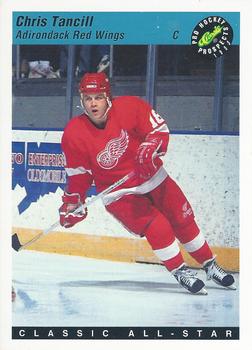 1993 Classic Pro Prospects #20 Chris Tancill Front