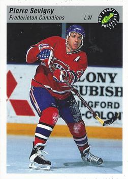1993 Classic Pro Prospects #51 Pierre Sevigny Front