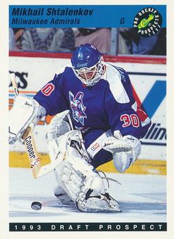 1993 Classic Pro Prospects #94 Mikhail Shtalenkov Front