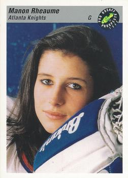 1993 Classic Pro Prospects #100 Manon Rheaume Front