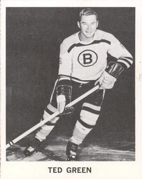 1965-66 Coca-Cola NHL Players #NNO Ted Green Front