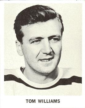1965-66 Coca-Cola NHL Players #NNO Tom Williams Front