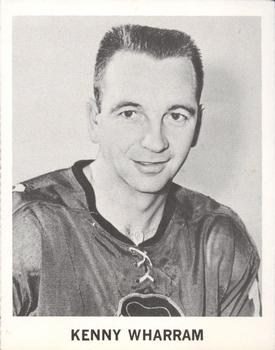 1965-66 Coca-Cola NHL Players #NNO Kenny Wharram Front