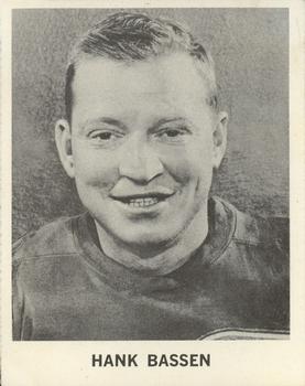 1965-66 Coca-Cola NHL Players #NNO Hank Bassen Front