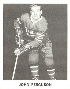 1965-66 Coca-Cola NHL Players #NNO John Ferguson Front