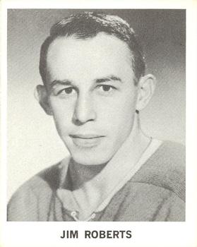 1965-66 Coca-Cola NHL Players #NNO Jim Roberts Front