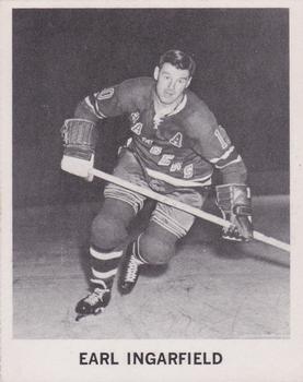 1965-66 Coca-Cola NHL Players #NNO Earl Ingarfield Front