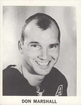 1965-66 Coca-Cola NHL Players #NNO Don Marshall Front
