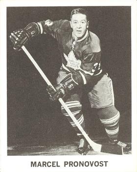 1965-66 Coca-Cola NHL Players #NNO Marcel Pronovost Front