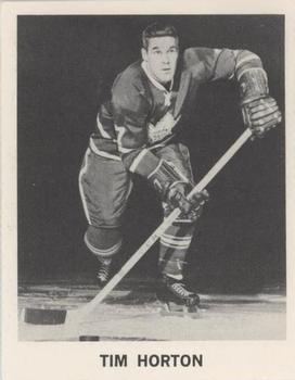 1965-66 Coca-Cola NHL Players #NNO Tim Horton Front