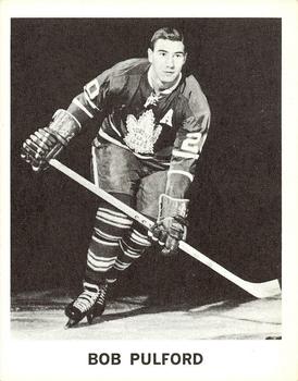 1965-66 Coca-Cola NHL Players #NNO Bob Pulford Front