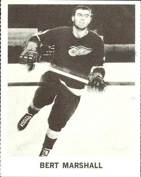 1965-66 Coca-Cola NHL Players #NNO Bert Marshall Front