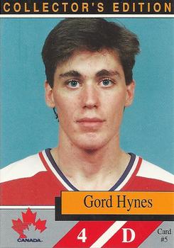 1990-91 Alberta Lotteries Team Canada #5 Gord Hynes Front
