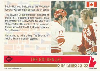 1992 Future Trends '76 Canada Cup #107 The Golden Jet Back