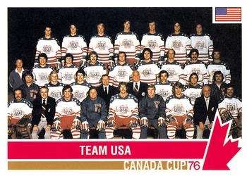 1992 Future Trends '76 Canada Cup #122 Team USA Front